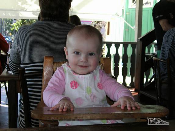 Almoço com a Luiza, em Curitiba - PR (Julho de 2011)